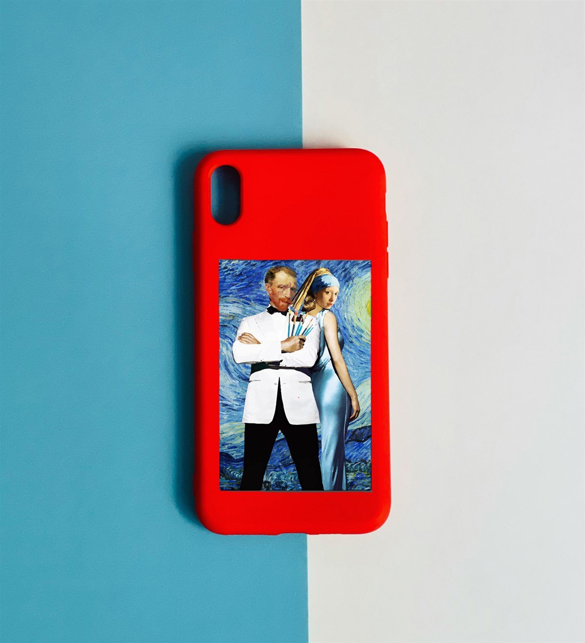 Van Gogh Tasarımlı iPhone X KılıfgiftmodaGmklf100074