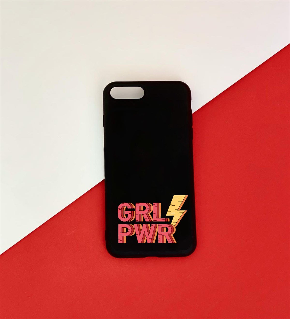 Girl Power Tasarımlı iPhone 7 Plus KılıfgiftmodaGmklf100045