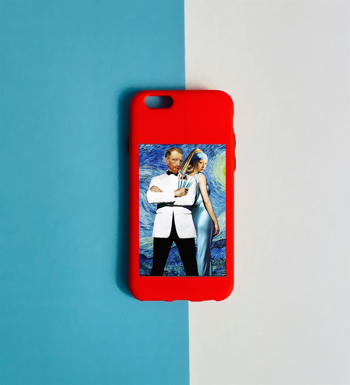 Van Gogh Tasarımlı iPhone 6s KılıfgiftmodaGmklf100024