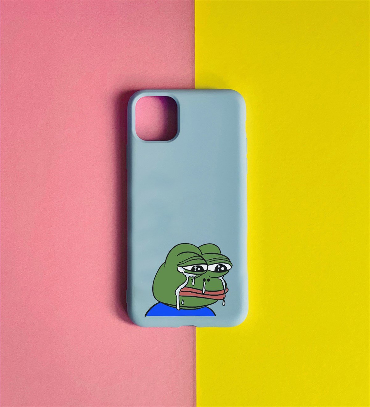 Kurbağa Pepe Tasarımlı iPhone 11 KılıfgiftmodaGmklf100100