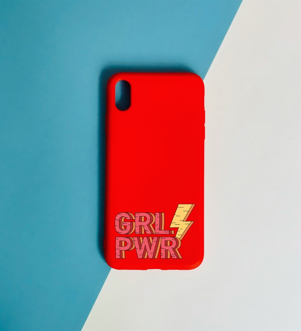 Girl Power Tasarımlı iPhone Xs Max KılıfgiftmodaGmklf100075