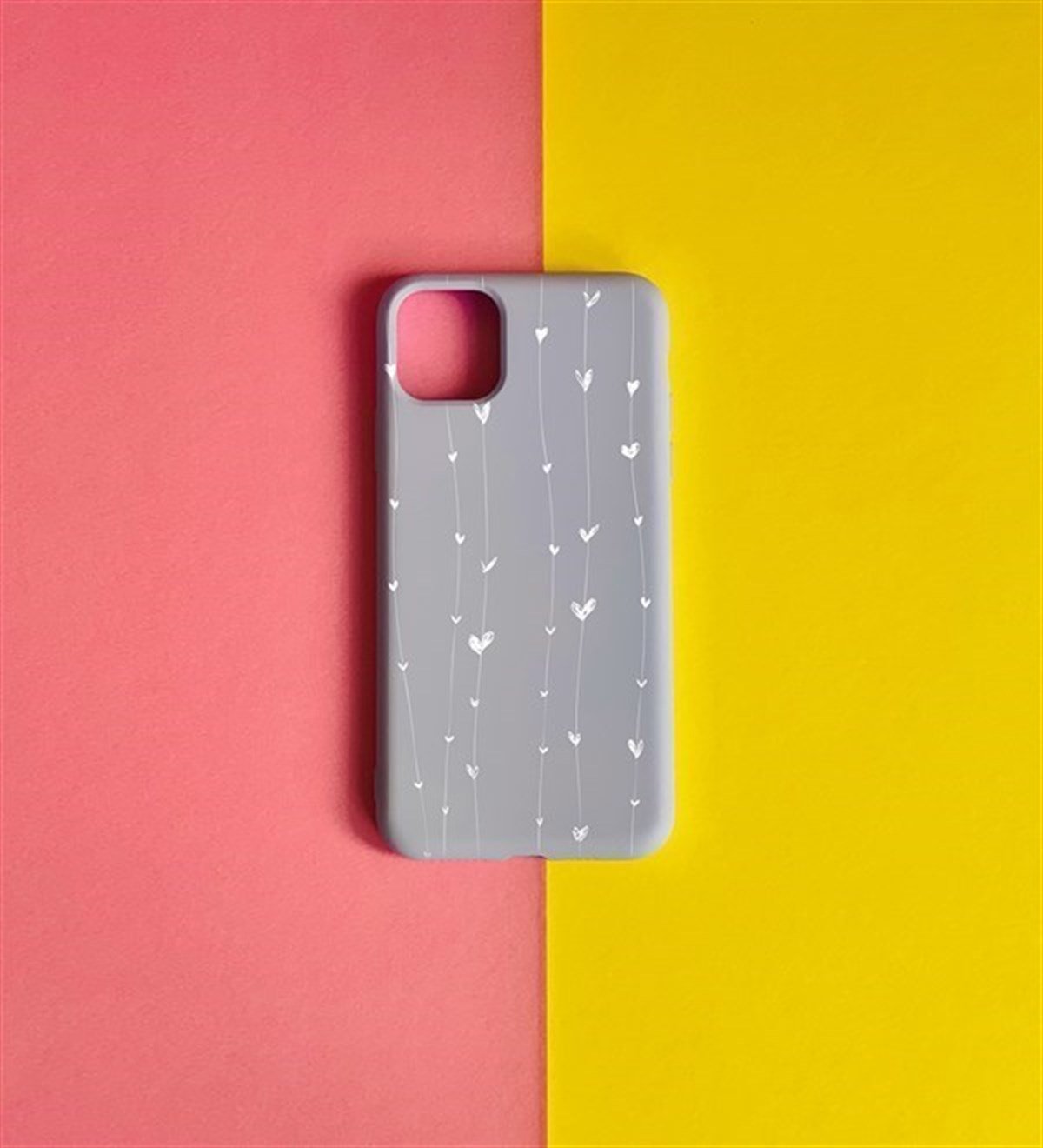 Kalp Tasarımlı iPhone 11 KılıfgiftmodaGmklf100099