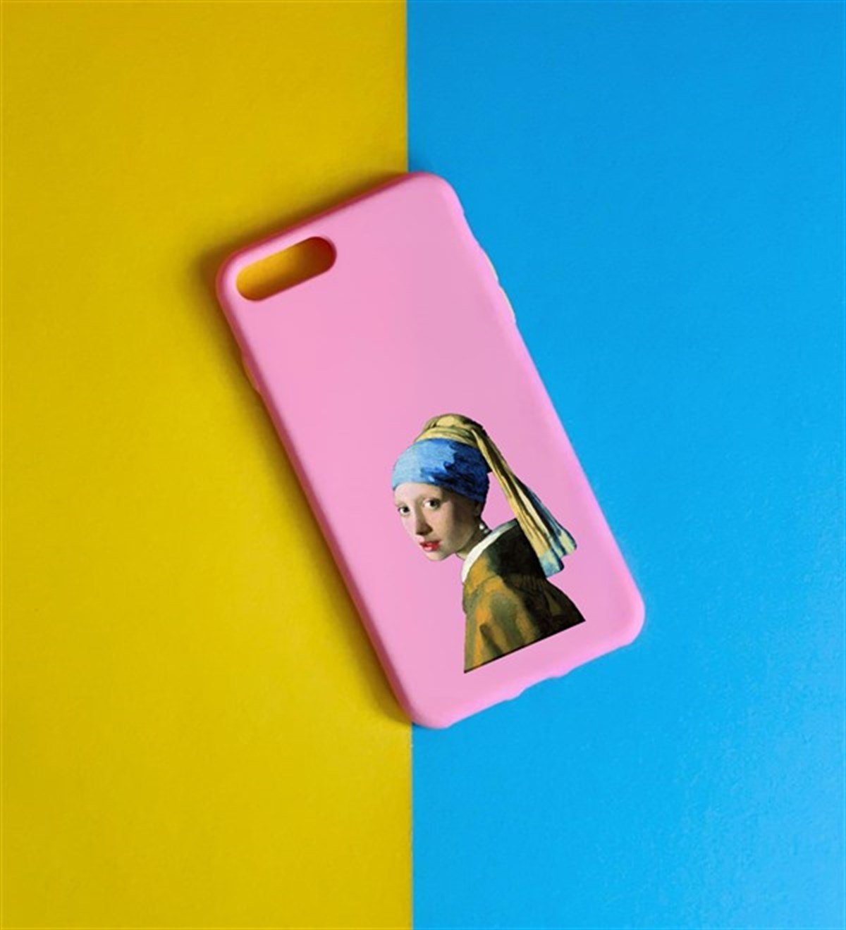 İnci Küpeli Kız Tasarımlı iPhone 7 Kılıf giftmodaGmklf100028