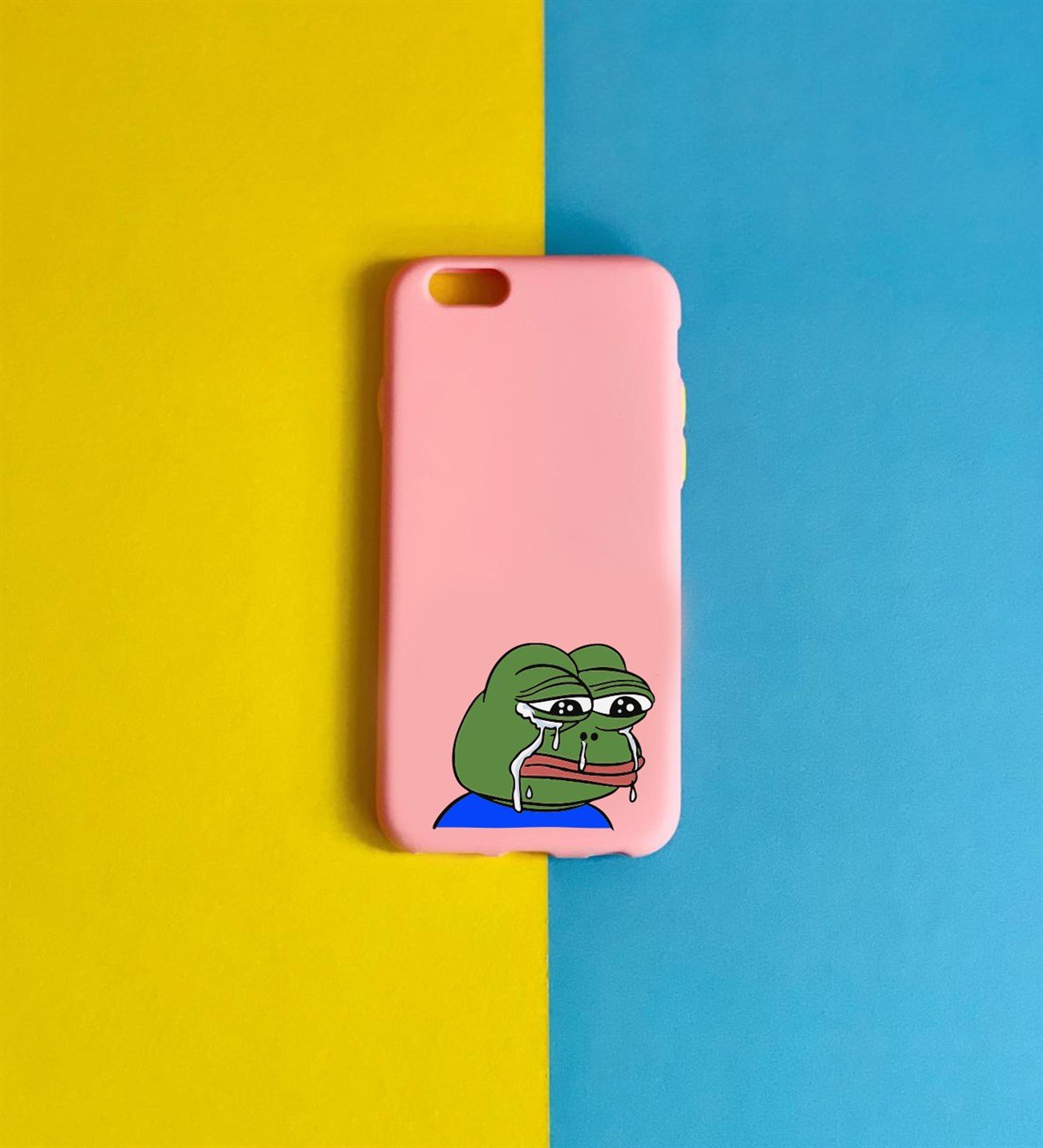 Kurbağa Pepe Tasarımlı iPhone 6 KılıfgiftmodaGmklf100010
