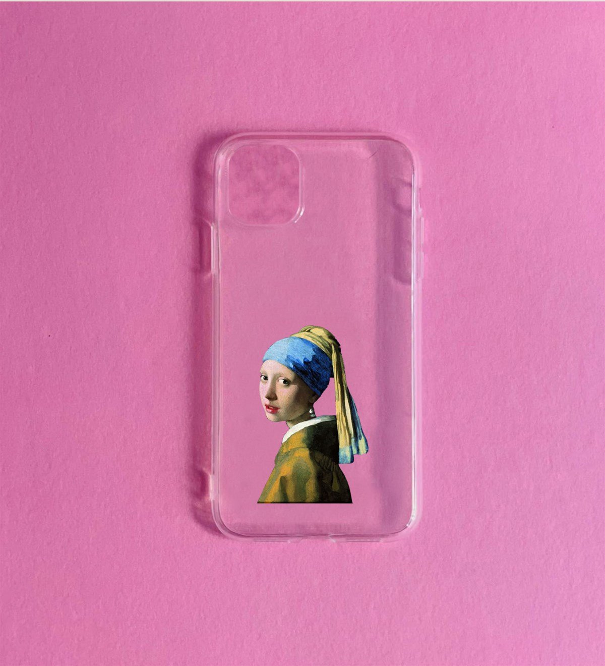 İnci Küpeli Kız Tasarımlı iPhone 11 KılıfgiftmodaGmklf100098