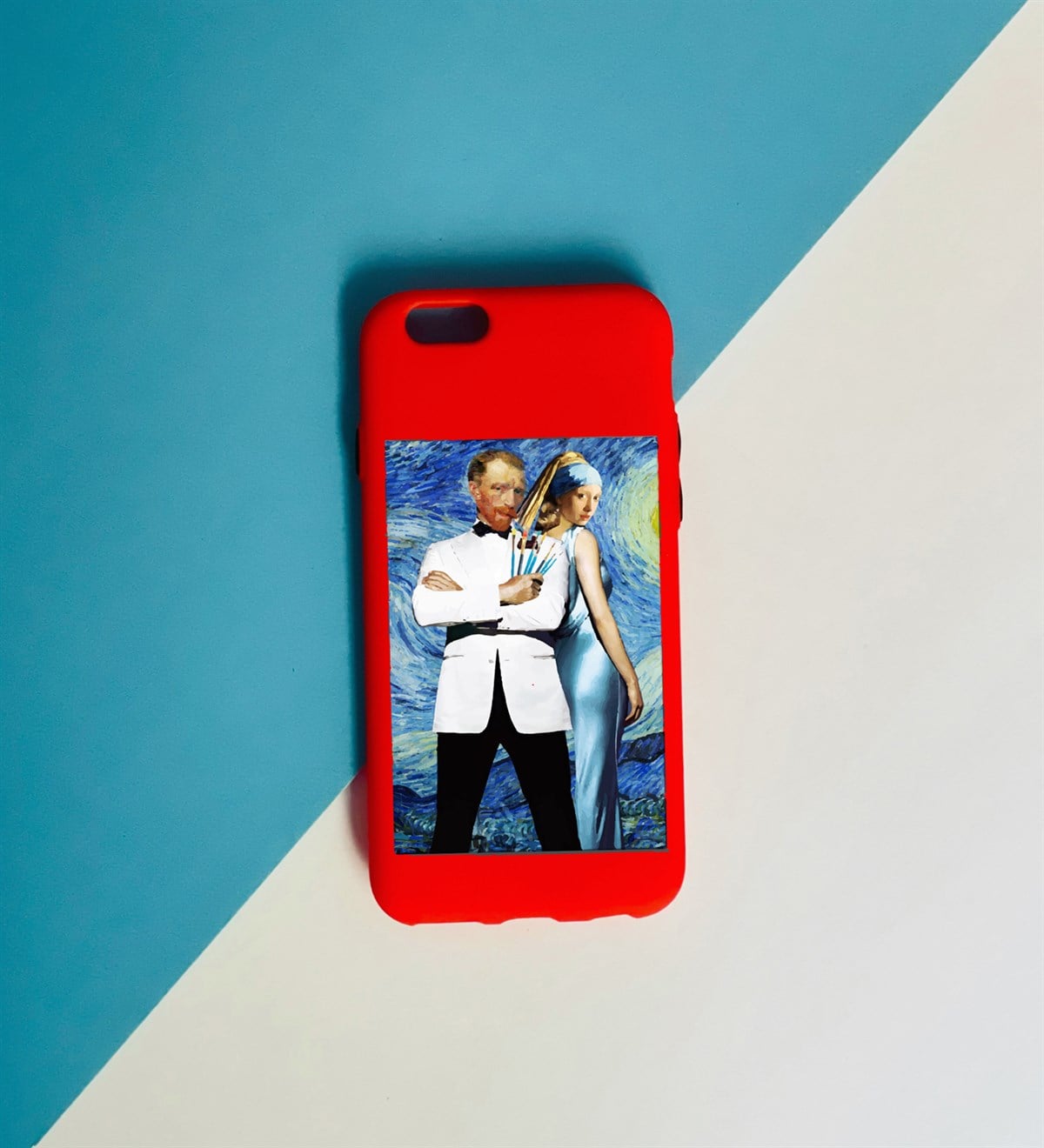 Van Gogh Tasarımlı iPhone 6s KılıfgiftmodaGmklf100024