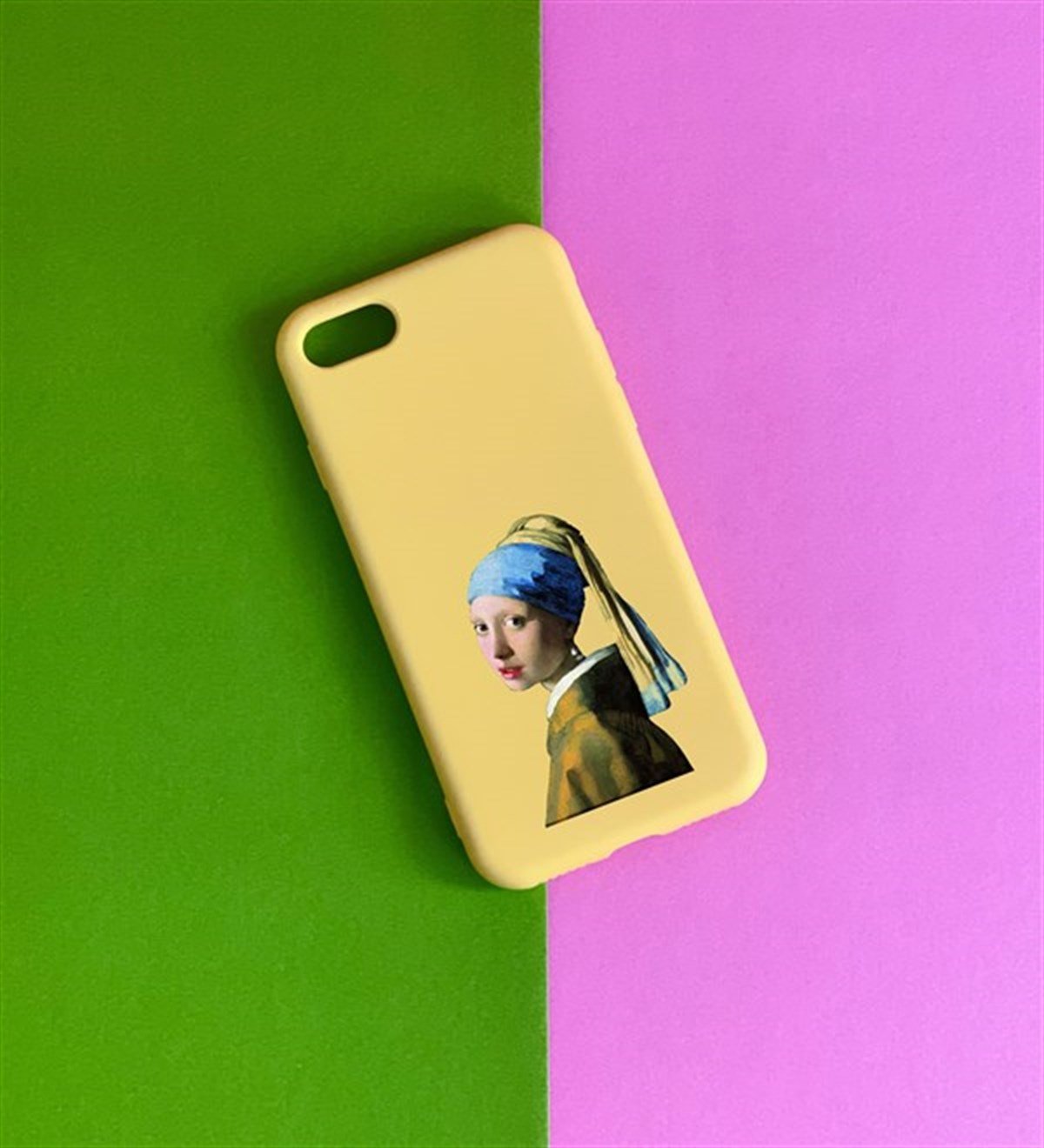 İnci Küpeli Kız Tasarımlı iPhone 7 Kılıf giftmodaGmklf100028