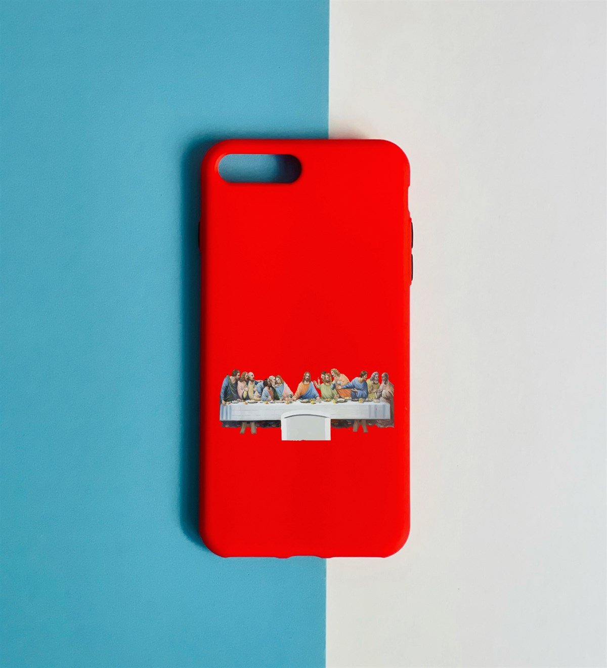 Son Akşam Yemeği Tasarımlı iPhone 8 Kılıf giftmodaGmklf100043