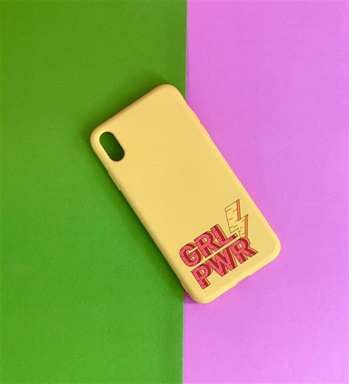 Girl Power Tasarımlı iPhone X KılıfgiftmodaGmklf100065