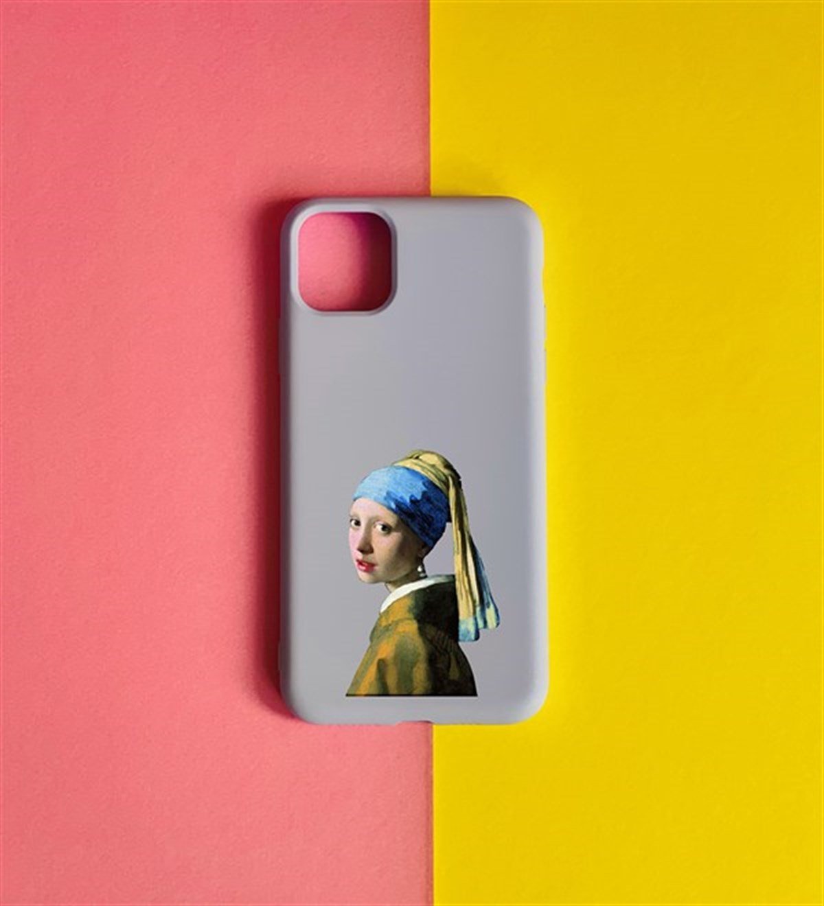İnci Küpeli Kız Tasarımlı iPhone 11 KılıfgiftmodaGmklf100098