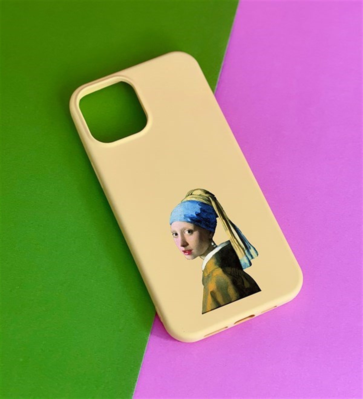 İnci Küpeli Kız Tasarımlı iPhone 11 KılıfgiftmodaGmklf100098