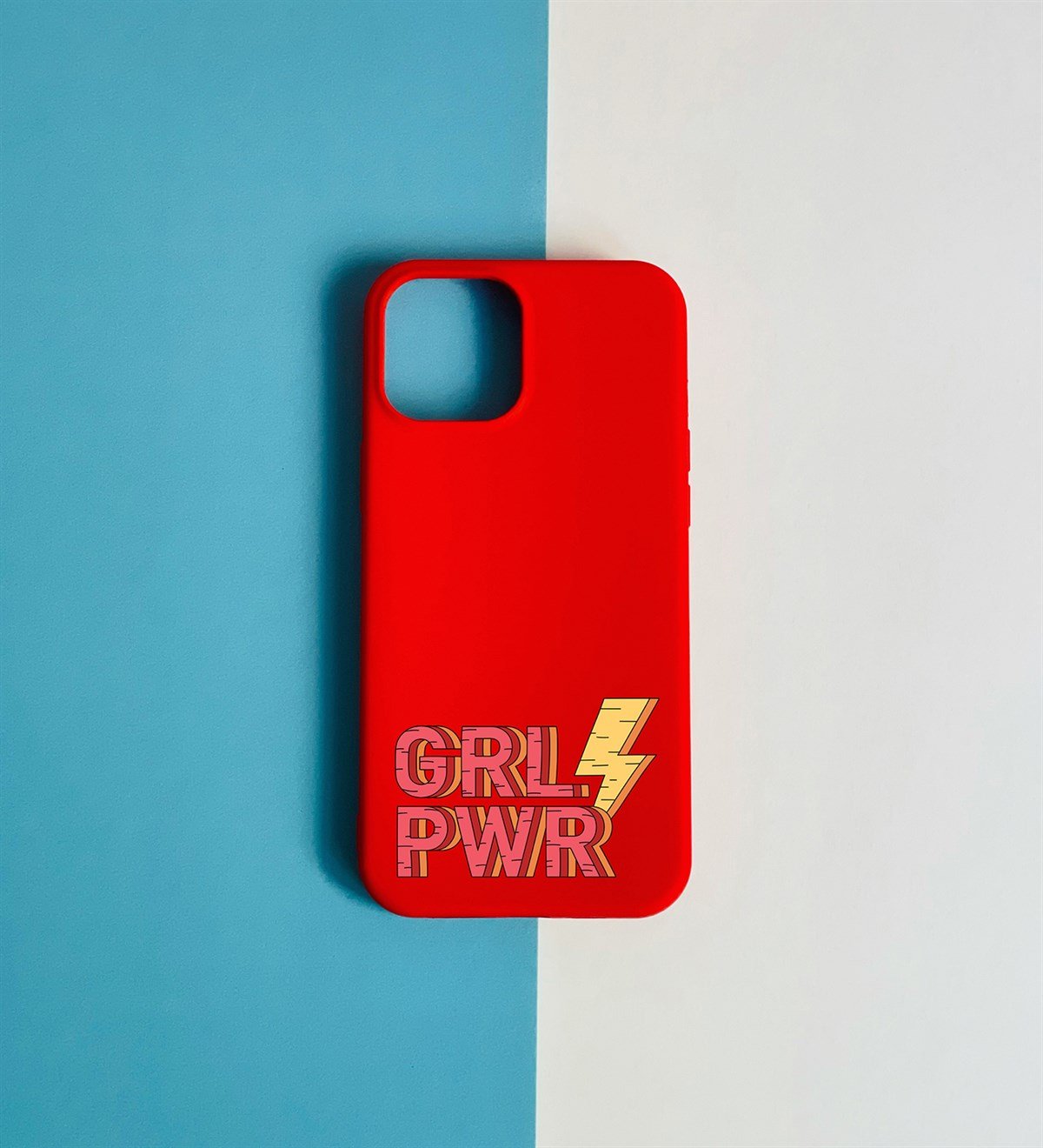 Girl Power Tasarımlı iPhone 12 KılıfgiftmodaGmklf100125