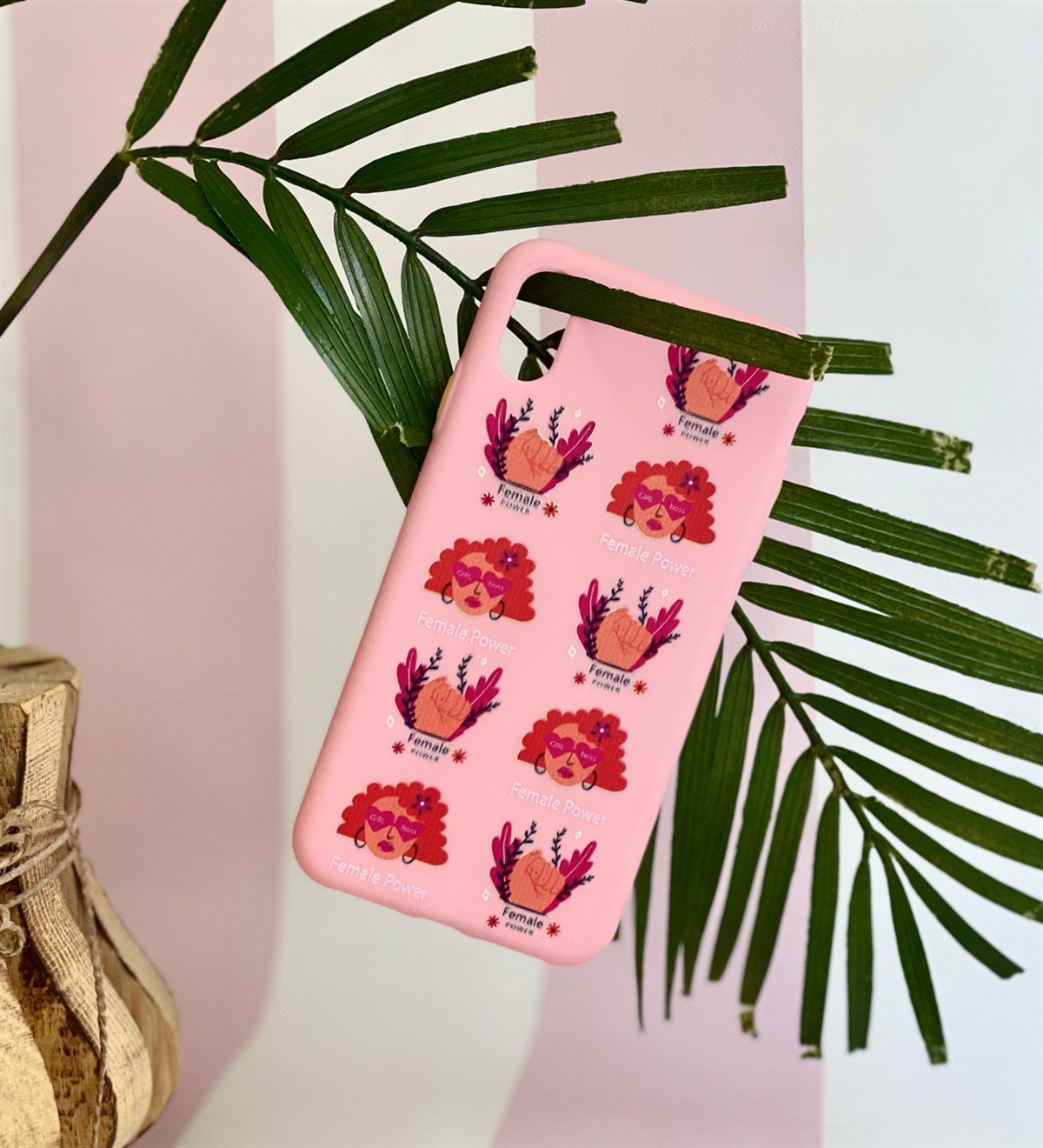 Kadın Gücü Tasarımlı İphone KılıfGiftmodaGmklf100003-6