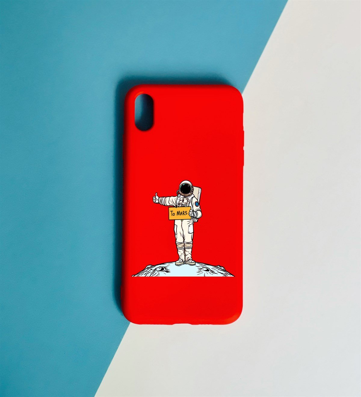 To Mars Tasarımlı iPhone X KılıfgiftmodaGmklf100071