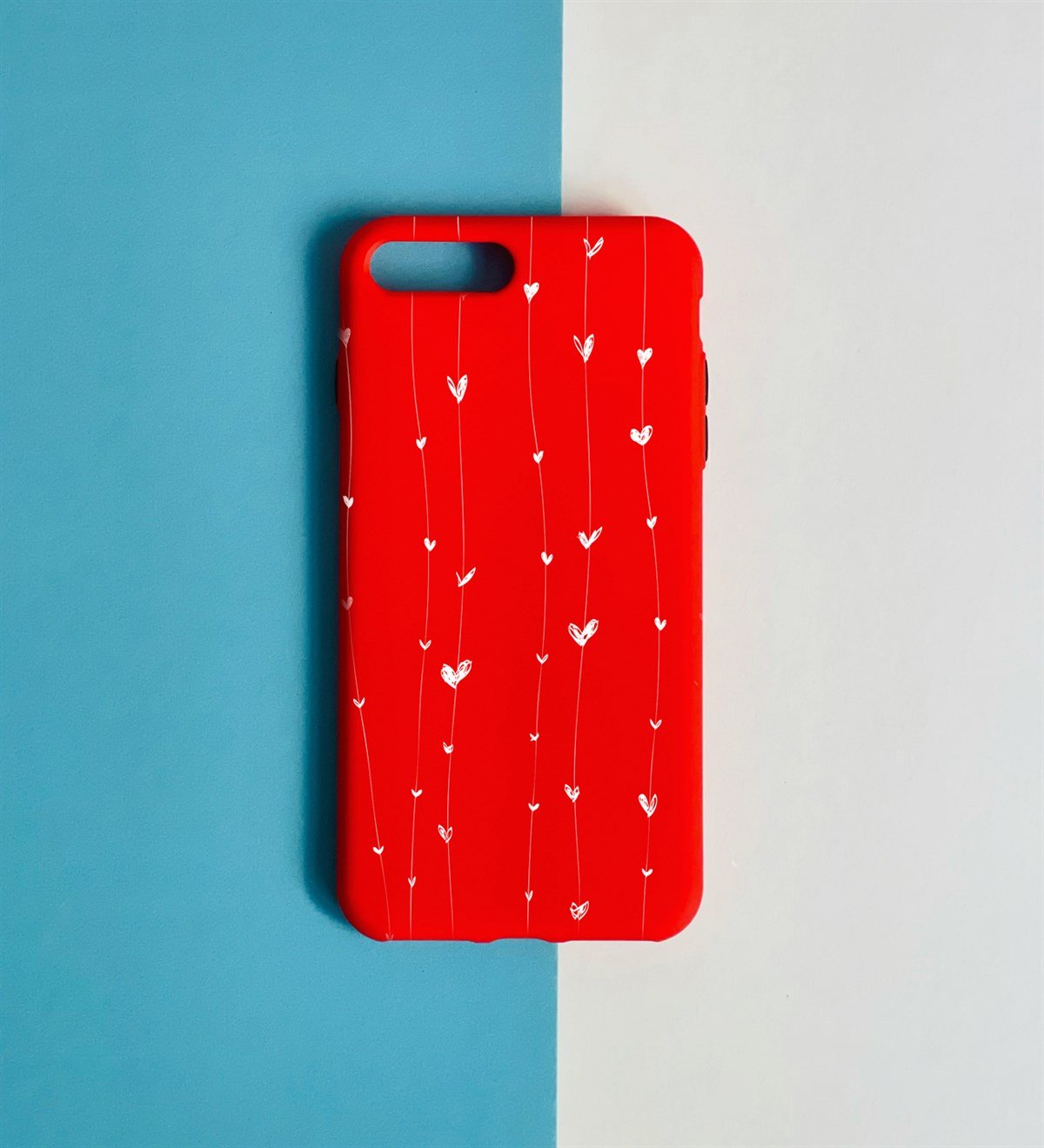 Kalp Tasarımlı iPhone 7 KılıfgiftmodaGmklf100029