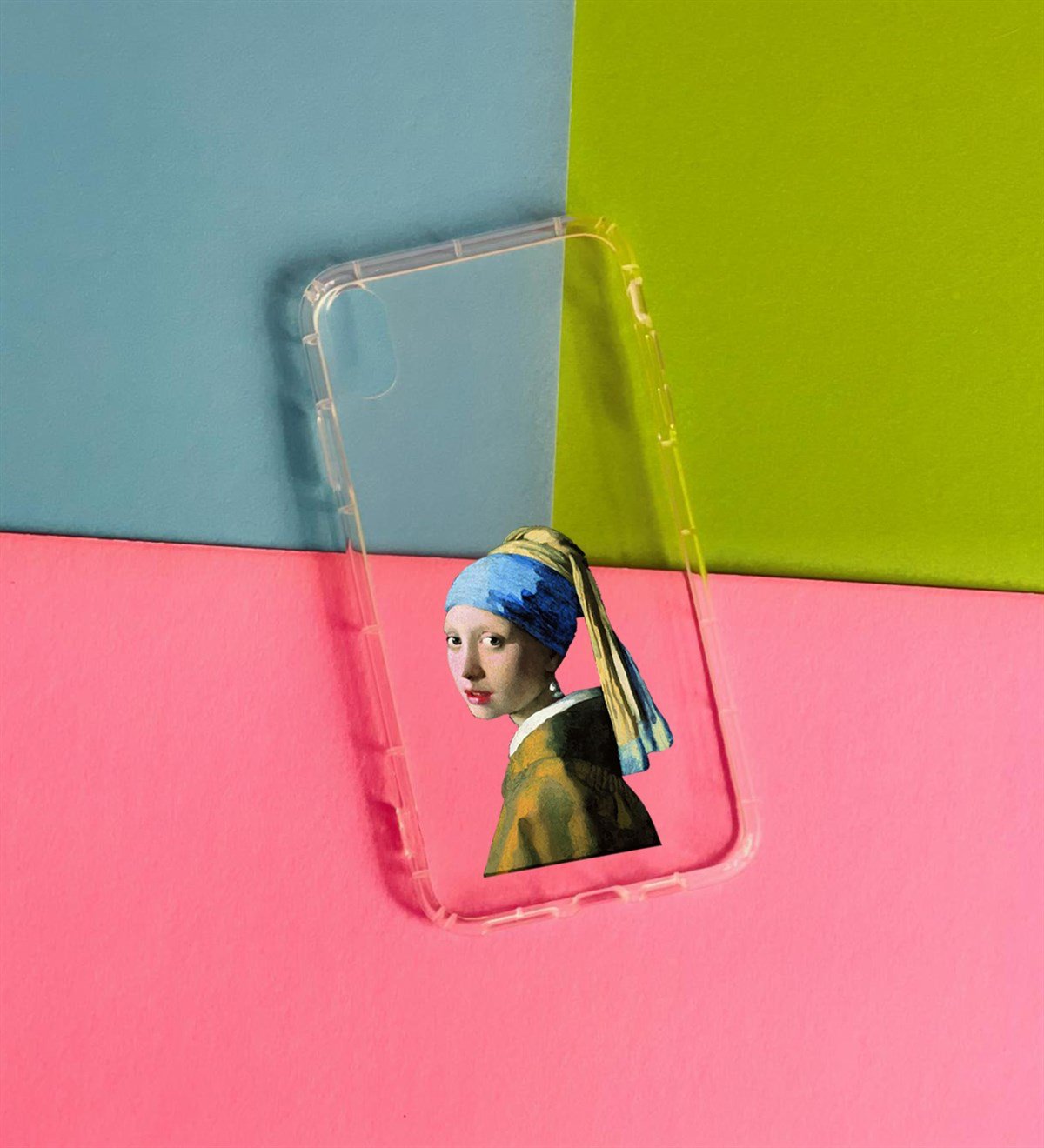 İnci Küpeli Kız Tasarımlı iPhone Xs Max KılıfgiftmodaGmklf100078