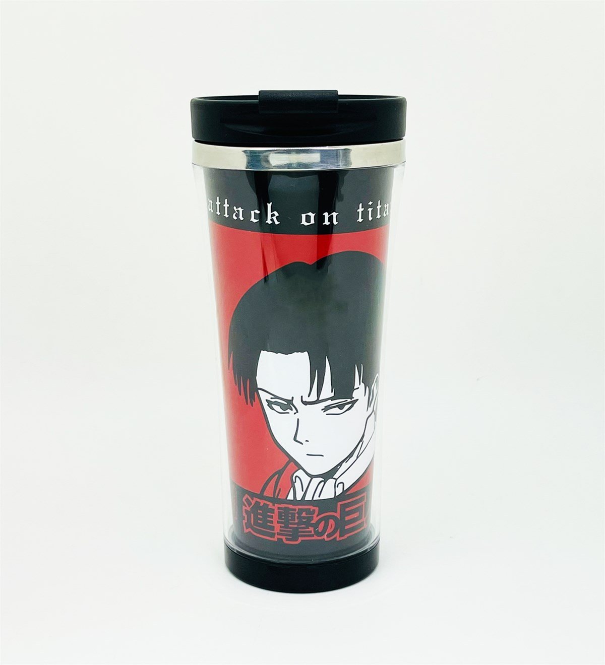 Levi Attack On Titan Tasarımlı 400 Ml Termos Mug Bardak giftmodaGmmg100095