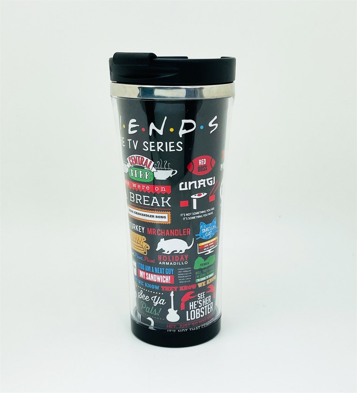Friends Tasarımlı 400 Ml Kağıt TermosgiftmodaGmmg100122