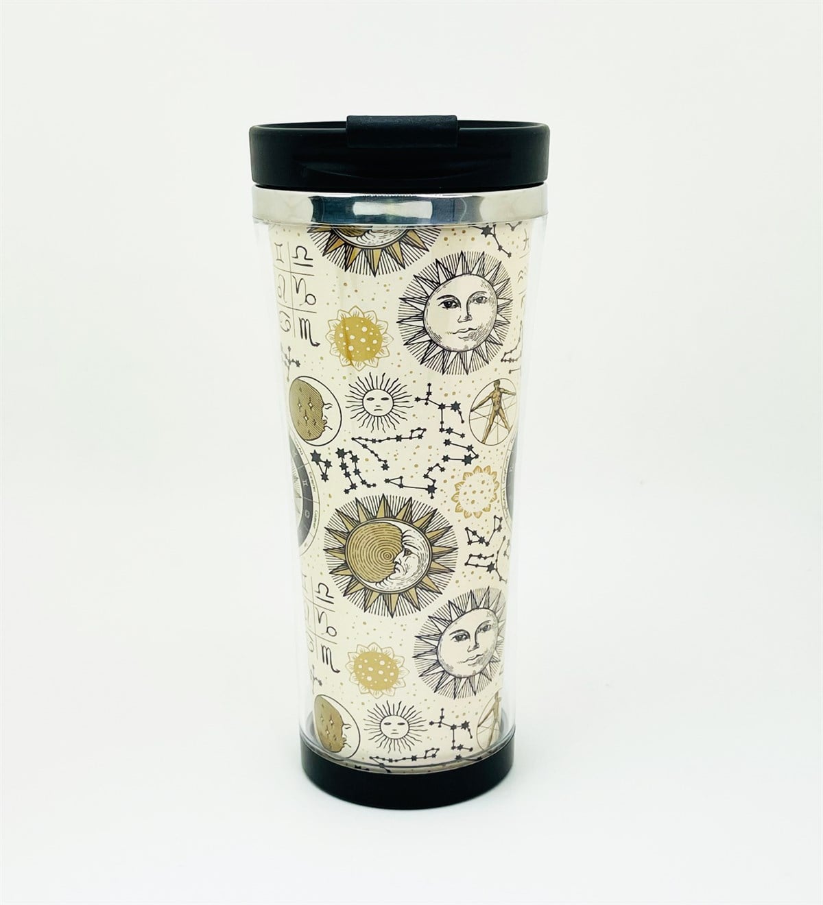 Tarot Ay Ve Güneş Tasarımlı 400 Ml Termos Mug Bardak giftmodaGmmg100127
