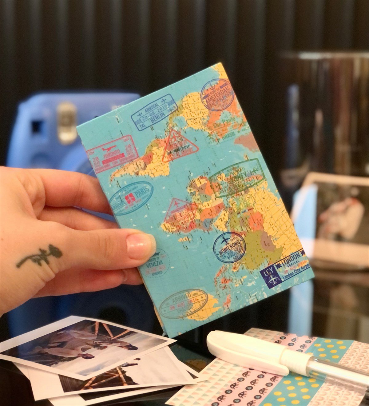 Travel Tasarımlı Mini Albüm GiftmodaGmab100060