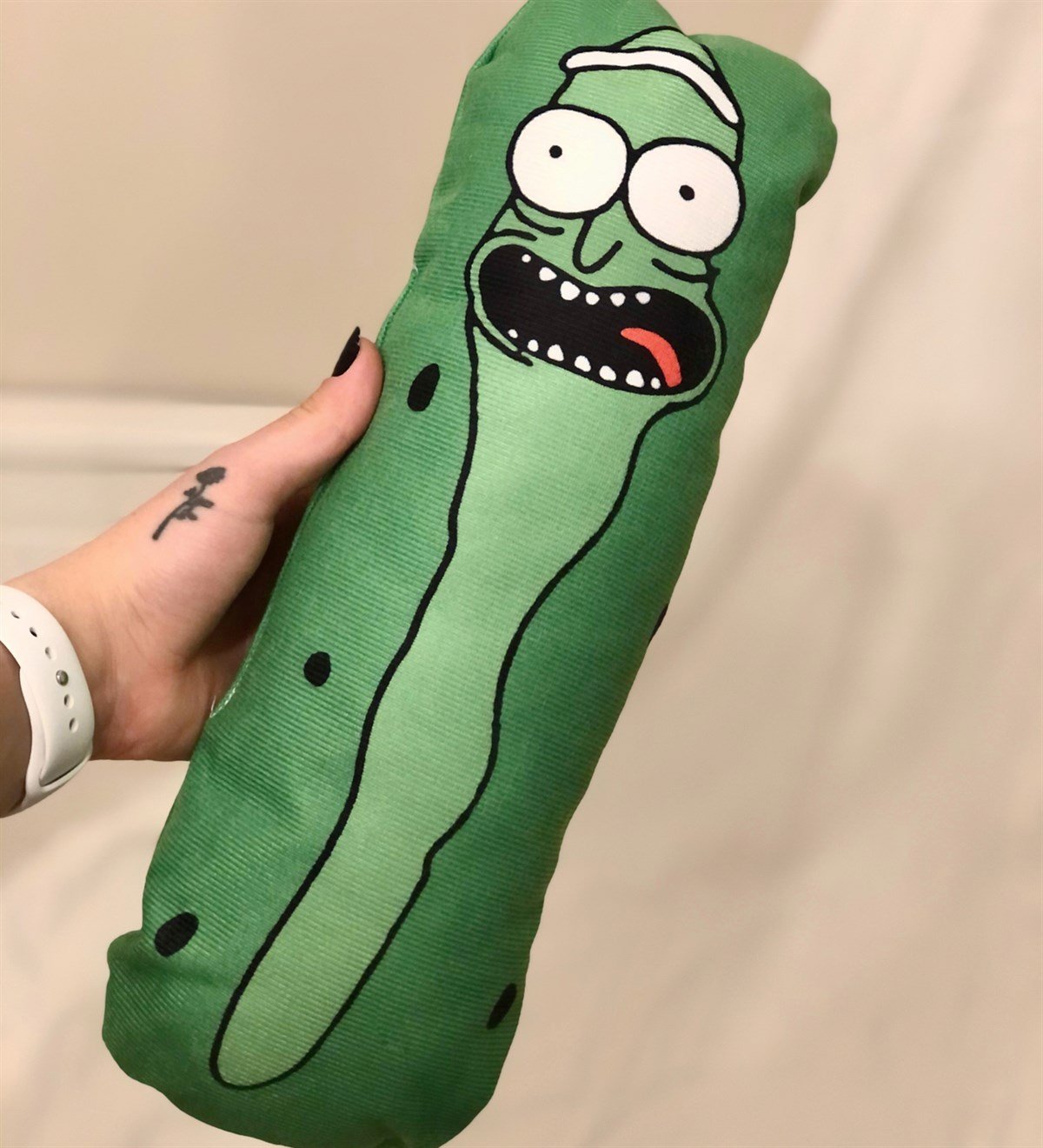 Turşu Rick Tasarımlı YastıkGiftmodaGmy100009