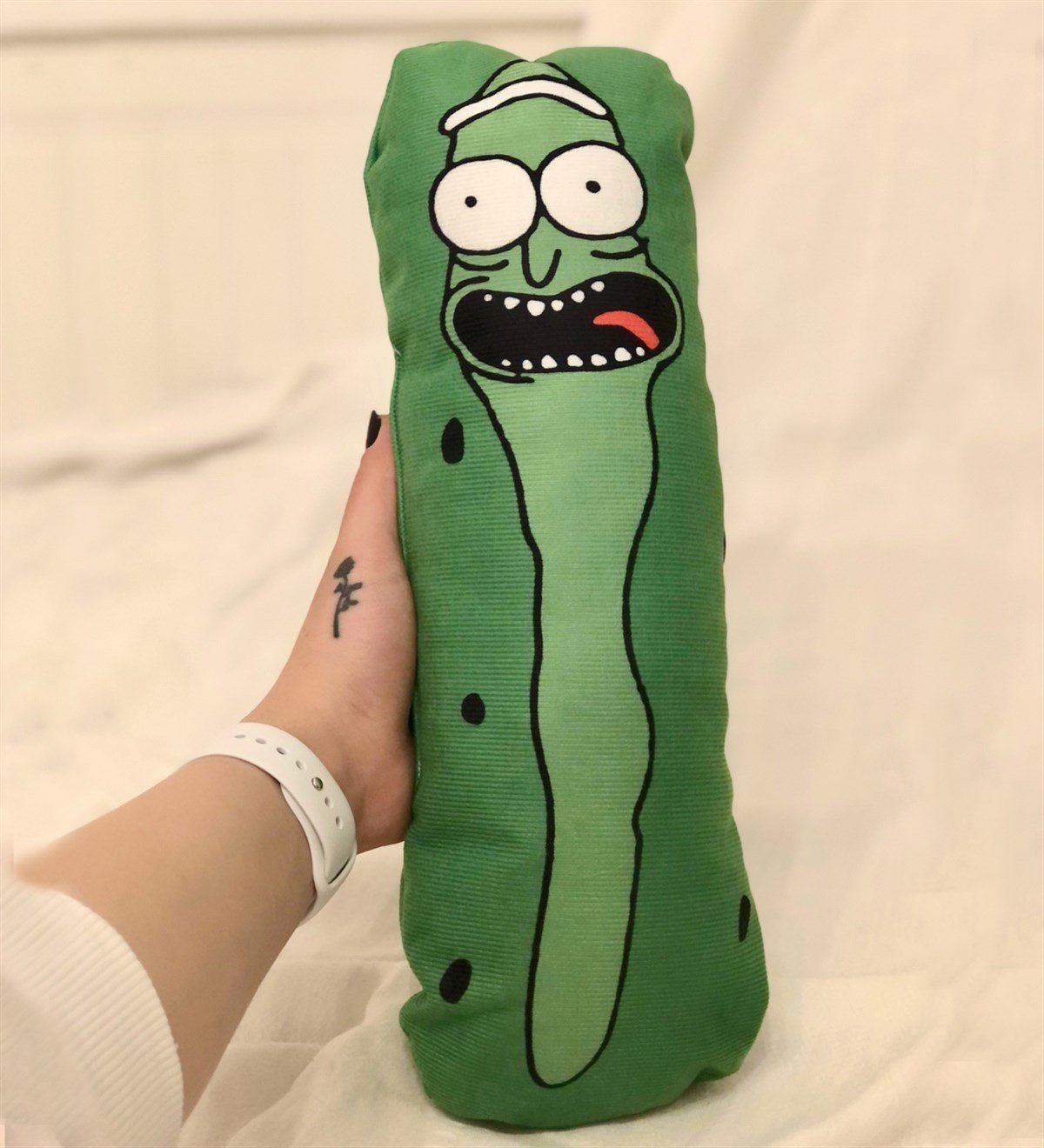 Turşu Rick Tasarımlı YastıkGiftmodaGmy100009