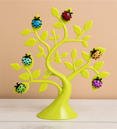 Uğur Böceği Ağacı Magnet Notluk