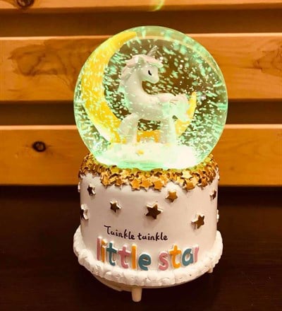 Unicorn Işıklı Kar Küreli Set