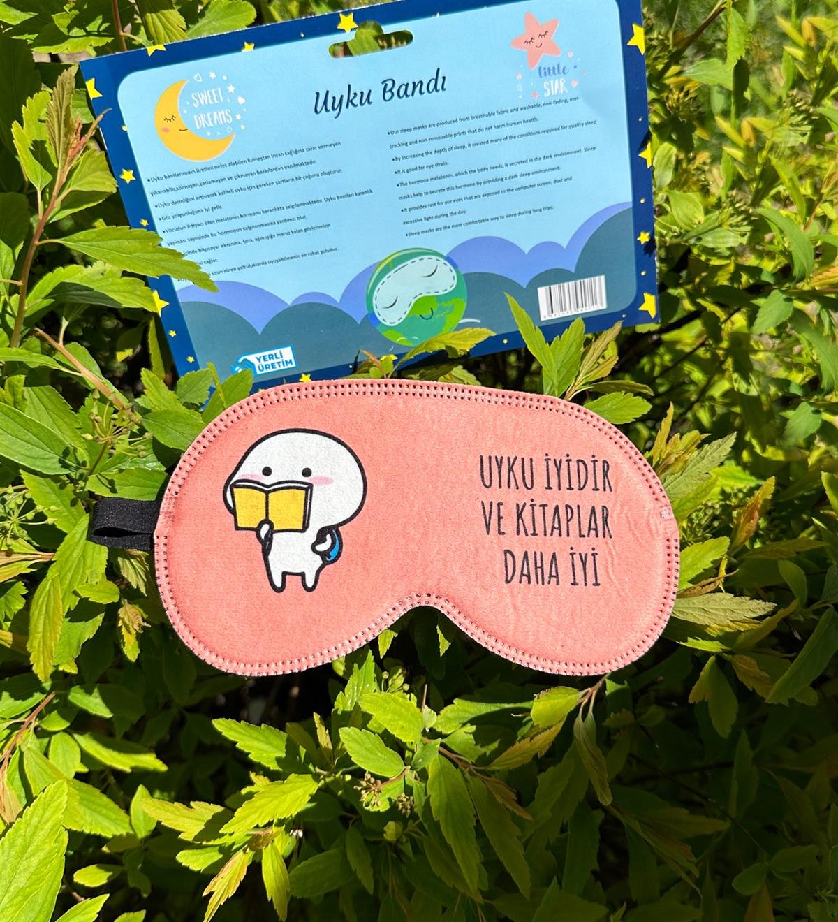 Uyku İyidir Ve Kitaplar Daha İyi Uyku BandıgiftmodaGmband00021