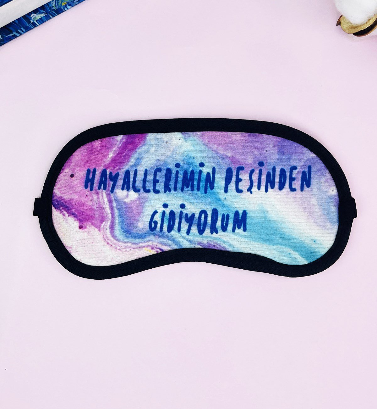 Hayallerimin Peşinden Git Tasarımlı Uyku BandıgiftmodaGmband00002