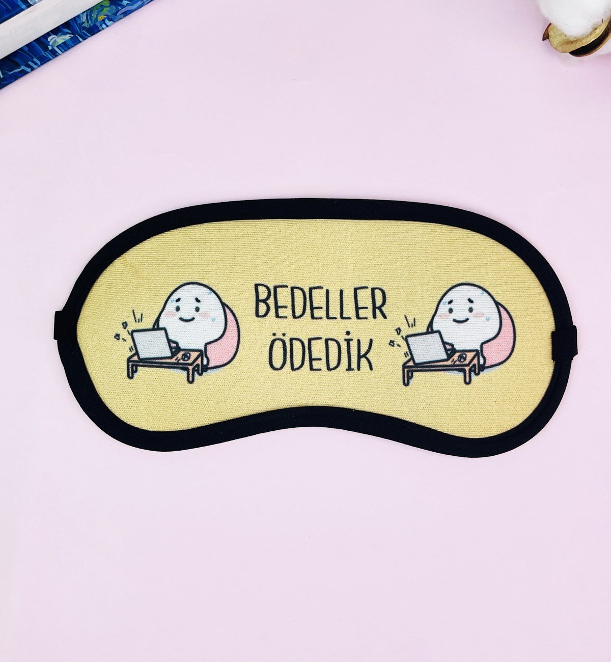 Bedeller Ödedik Tasarımlı Uyku BandıgiftmodaGmband00013