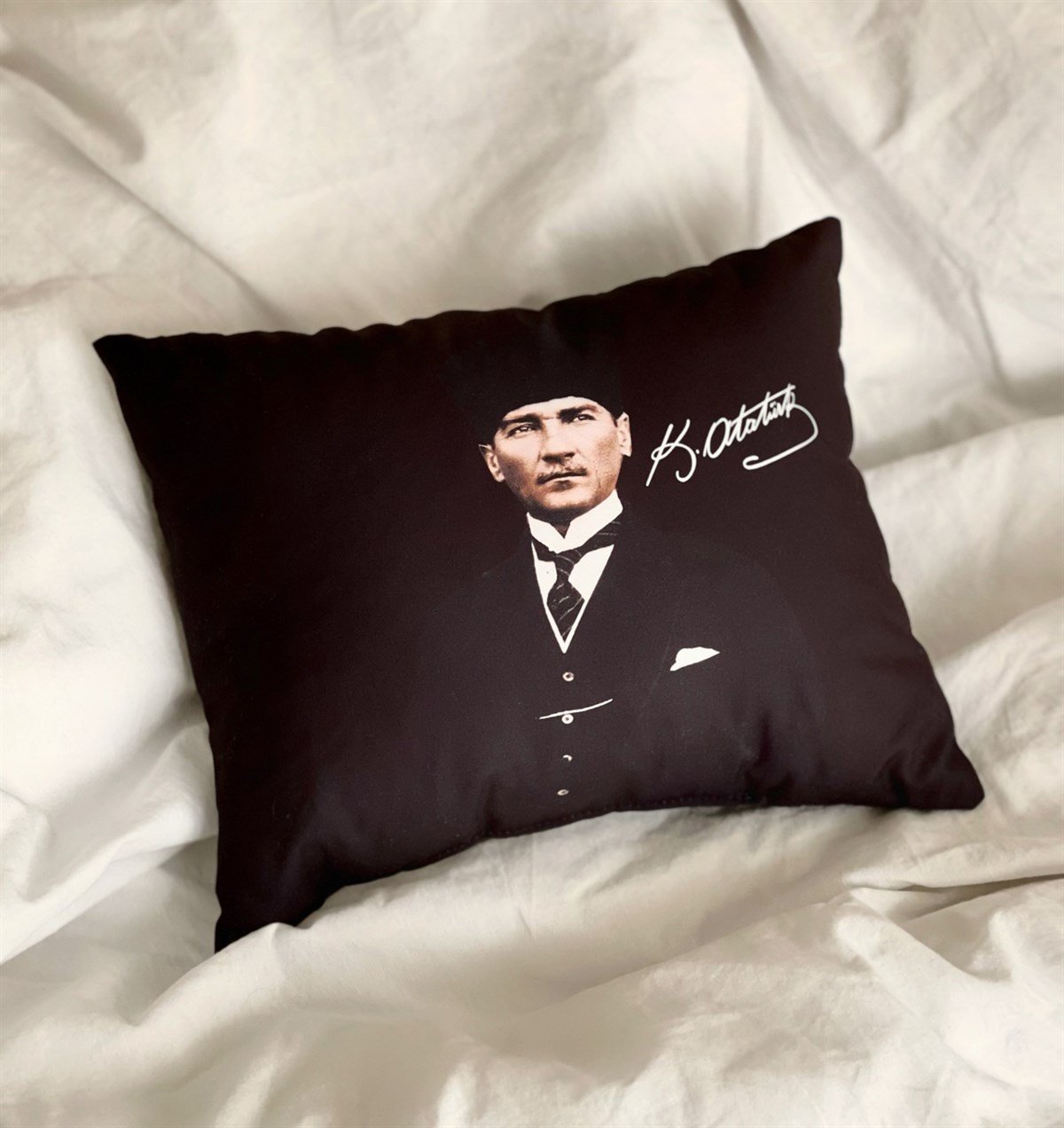 Atatürk Tasarımlı YastıkgiftmodaGmy100016-1