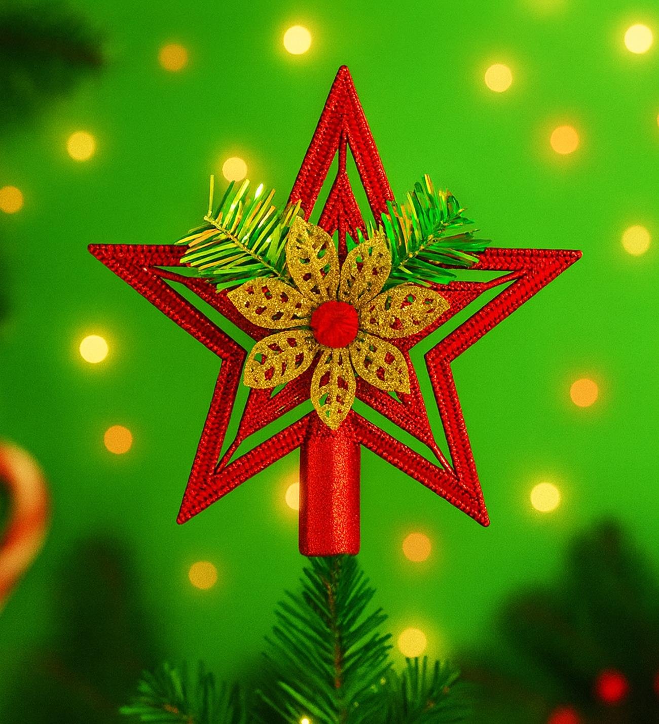 Yılbaşı Ağacı Tepe Süsü 15 CmgiftmodaBM-1766	