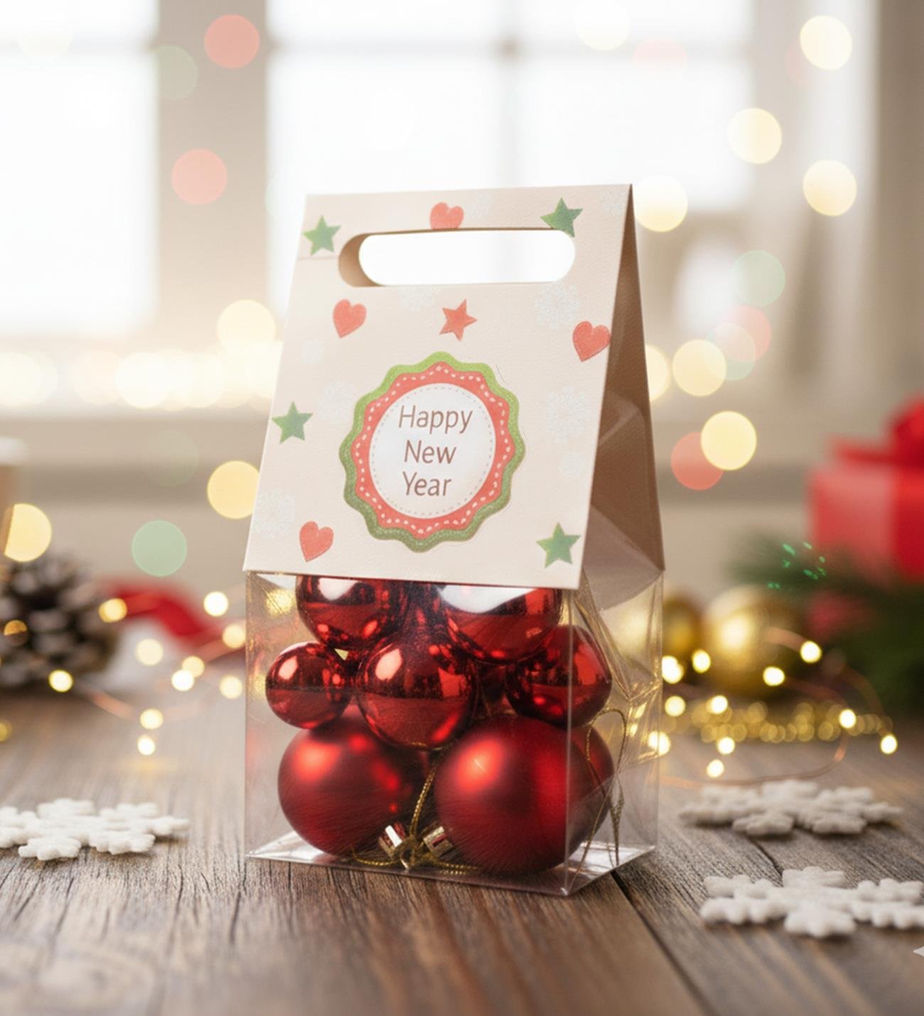 Yılbaşı Ağaç Süsü Seti – 20 Parça (3 Boyut, Hediye Kutulu)giftmodaBM-1758	