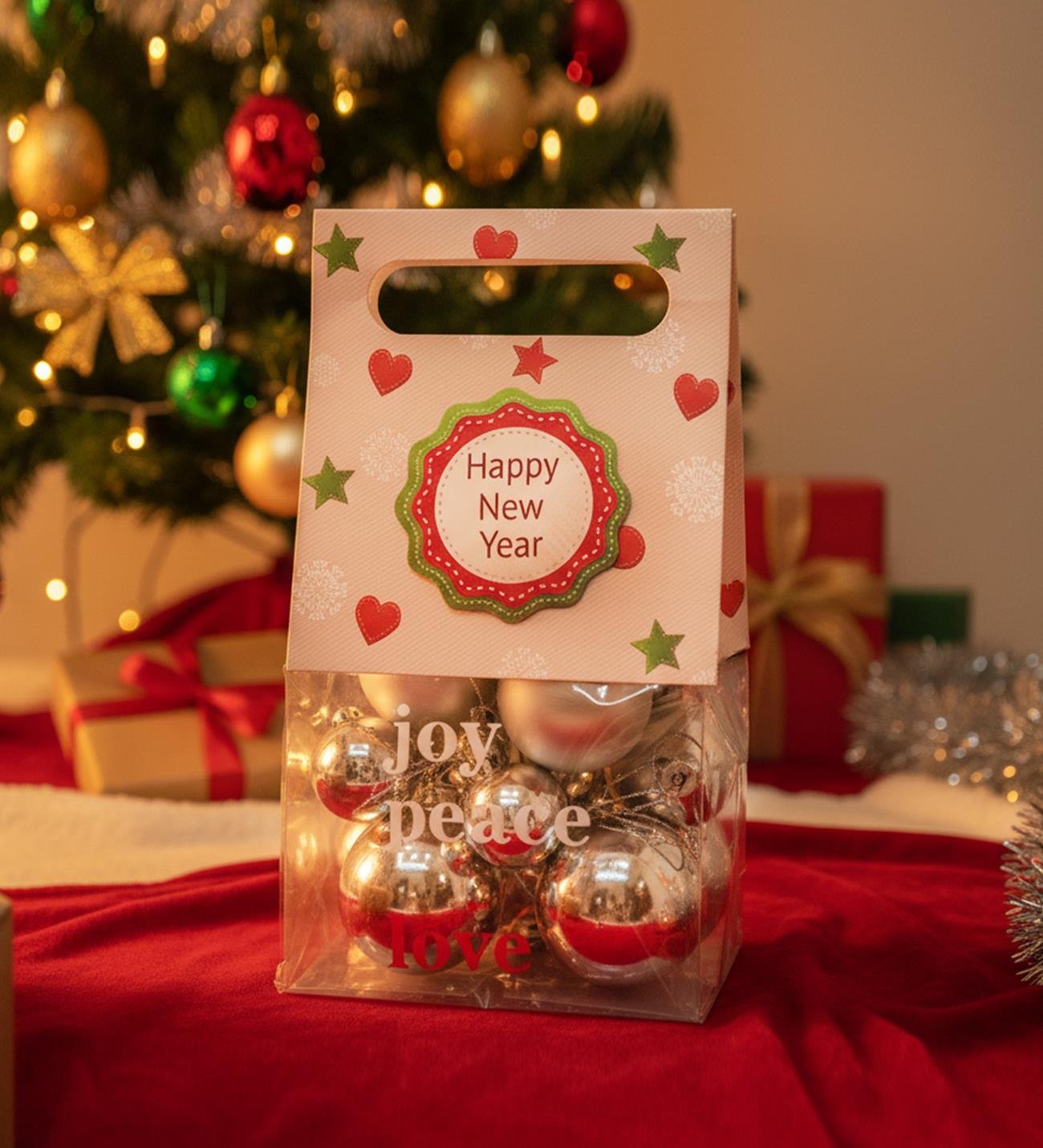 Yılbaşı Ağaç Süsü Seti – 20 Parça (3 Boyut, Hediye Kutulu)giftmodaBM-1758	