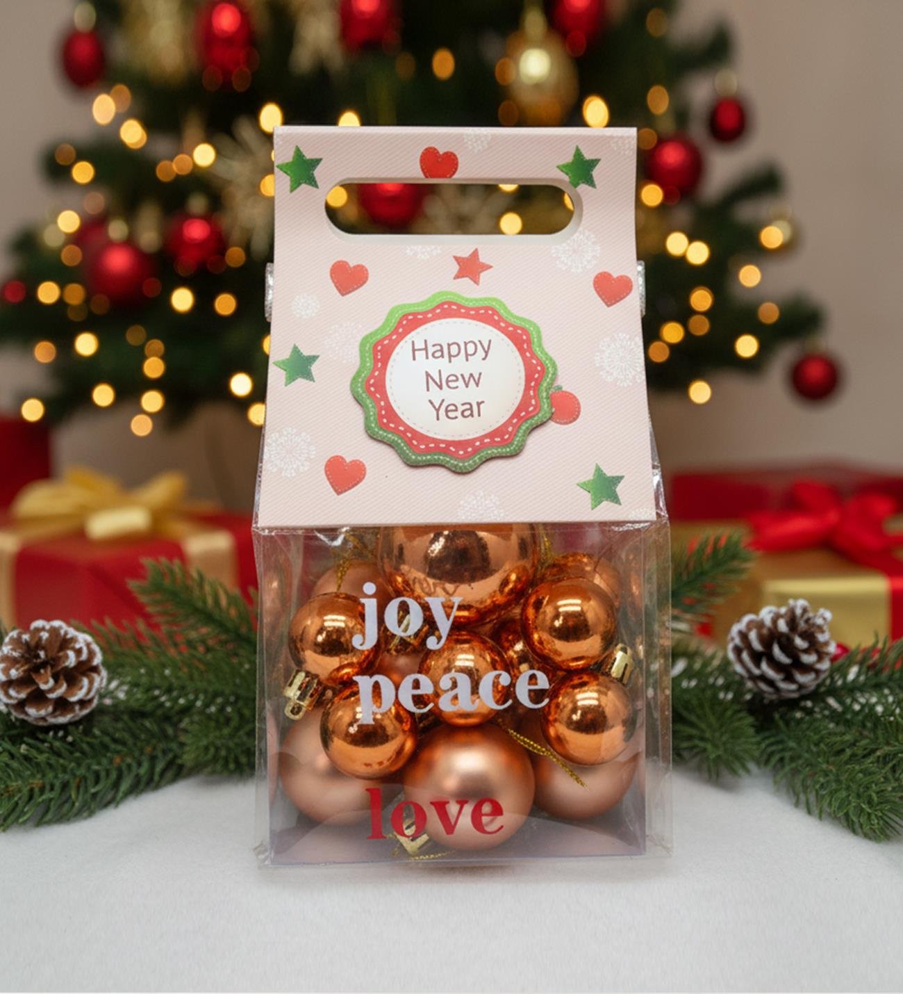 Yılbaşı Ağaç Süsü Seti – 20 Parça (3 Boyut, Hediye Kutulu)giftmodaBM-1758	