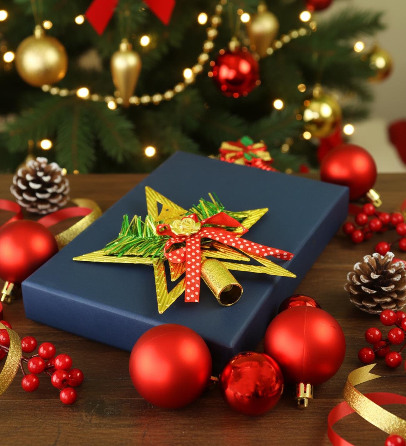 Yılbaşı Ağacı Tepe Süsü 15 CmgiftmodaBM-1766	