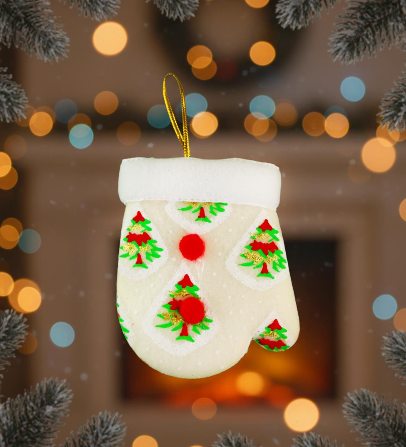 Yılbaşı Temalı Peluş Ağaç SüsügiftmodaBM-1742