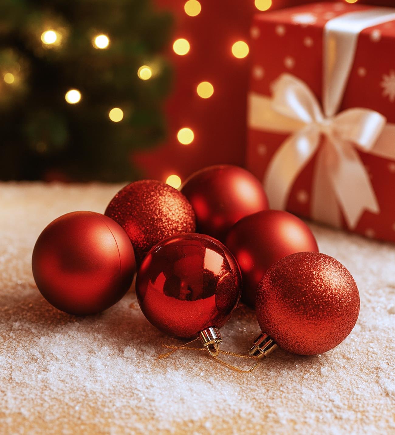 Yılbaşı Ağaç Süsü Top Seti – 6 AdetgiftmodaBM-1767	