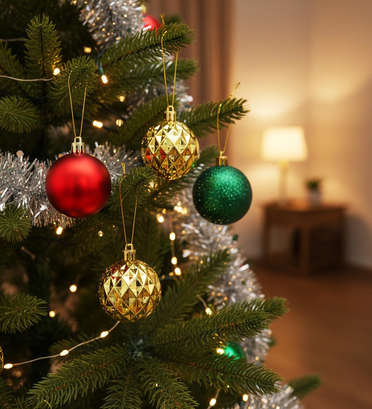 Yılbaşı Ağaç Süsü Top Seti – 6 AdetgiftmodaBM-1767	