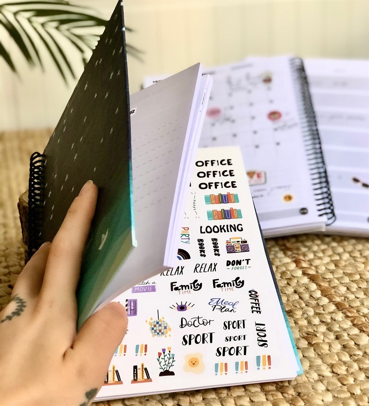 Yıldız Tarihsiz Haftalık PlanlayıcıGiftmodaGmp-009