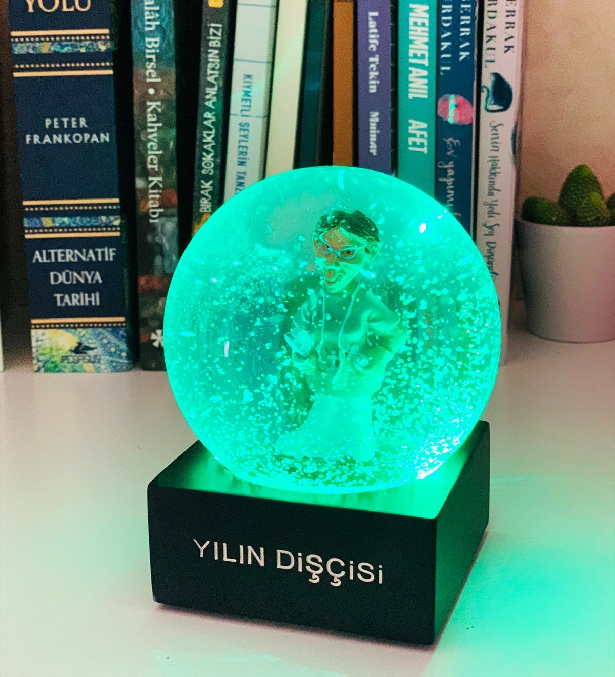 Yılın Dişcisi Işıklı Kar KüresiGiftmodaWG-017