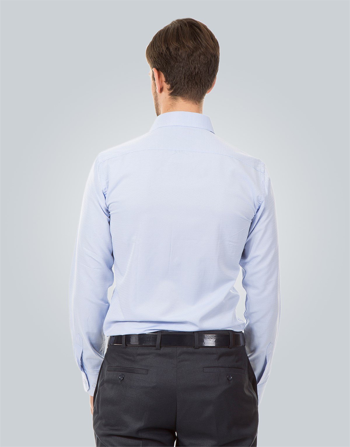MODERN FIT LONG SLV TEXTURE 60/1   GÖMLEK SLIM FIT FORMAL - TEXTURE