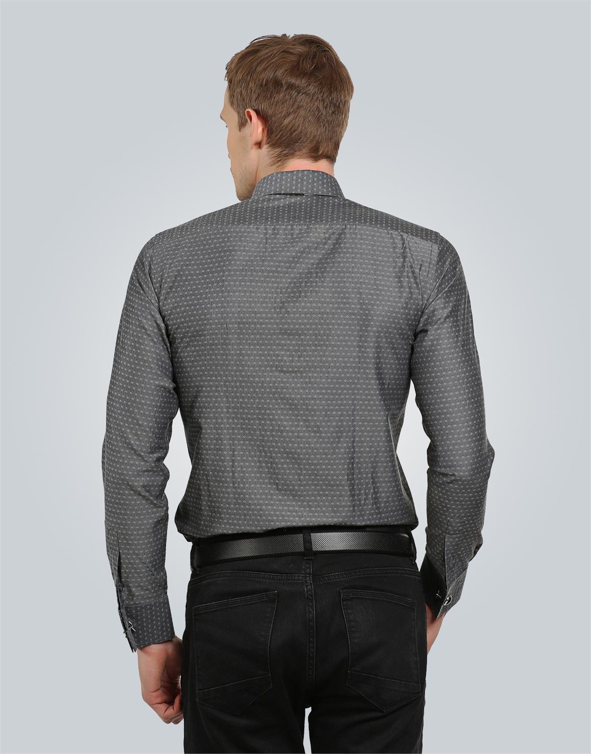 MODERN FIT LONG SLV TEXTURE 60/1   GÖMLEK SLIM FIT FORMAL - TEXTURE