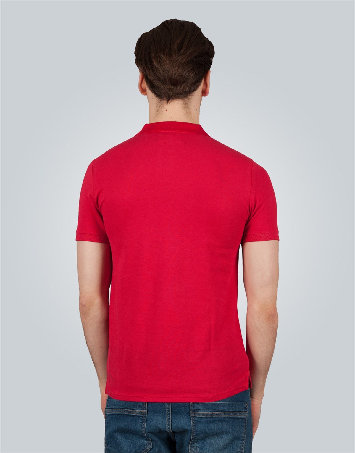 PLAIN PIQUE T-SHIRT SLIM FIT T-SHIRT