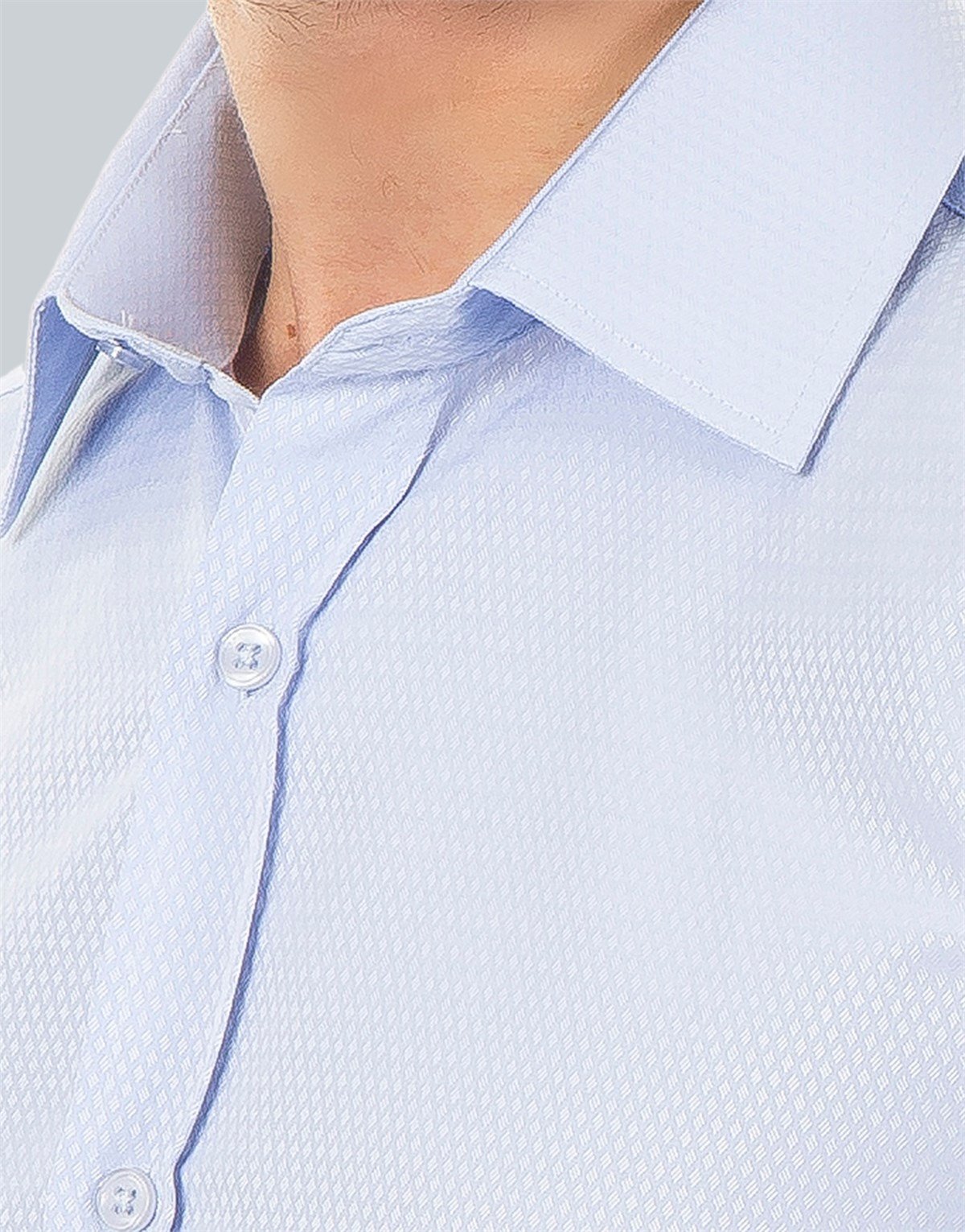 MODERN FIT LONG SLV TEXTURE 60/1   GÖMLEK SLIM FIT FORMAL - TEXTURE