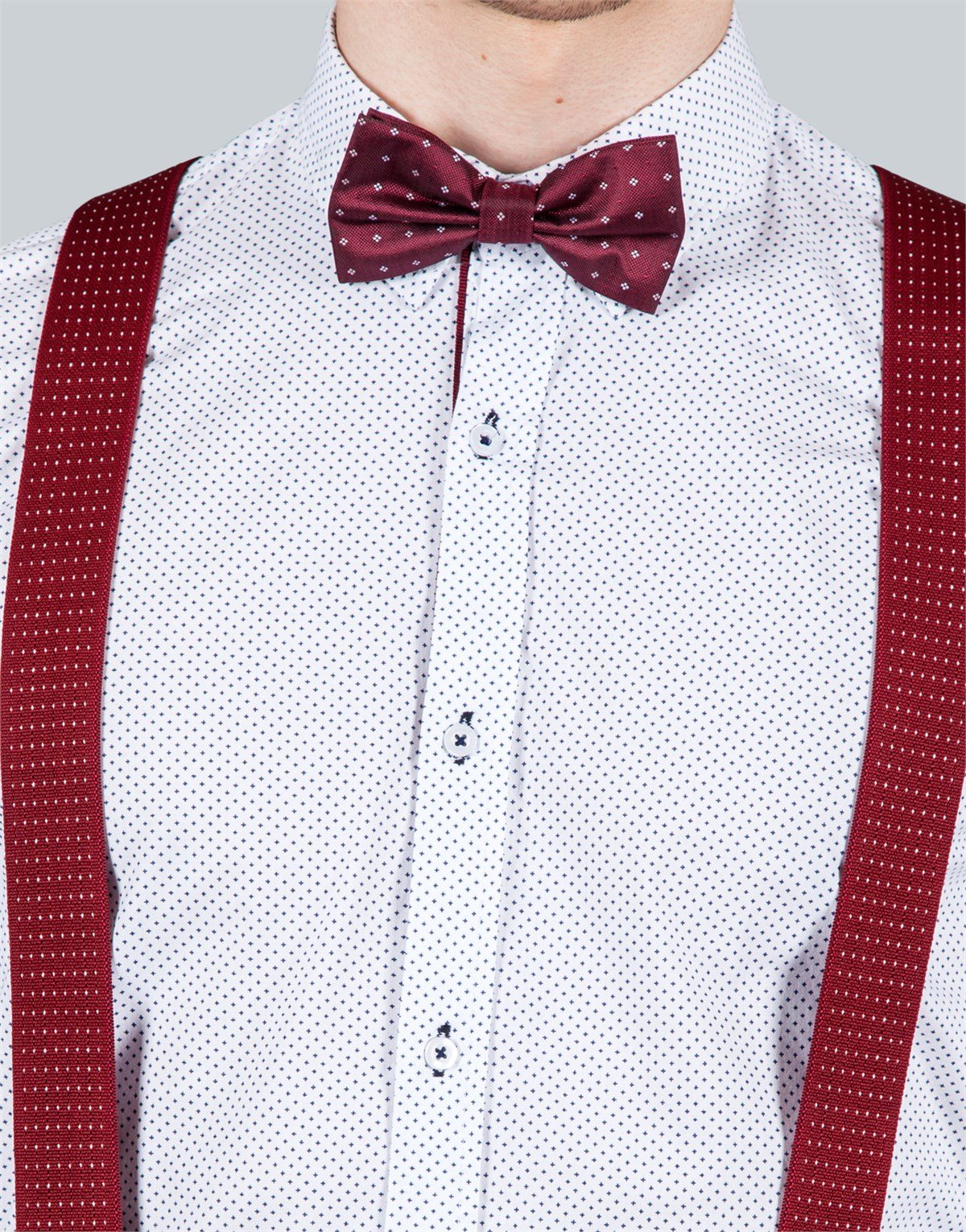 SLIM FIT LONG SLV ZARIBOR   GÖMLEK SLIM FIT PRINTED - SIMPLE