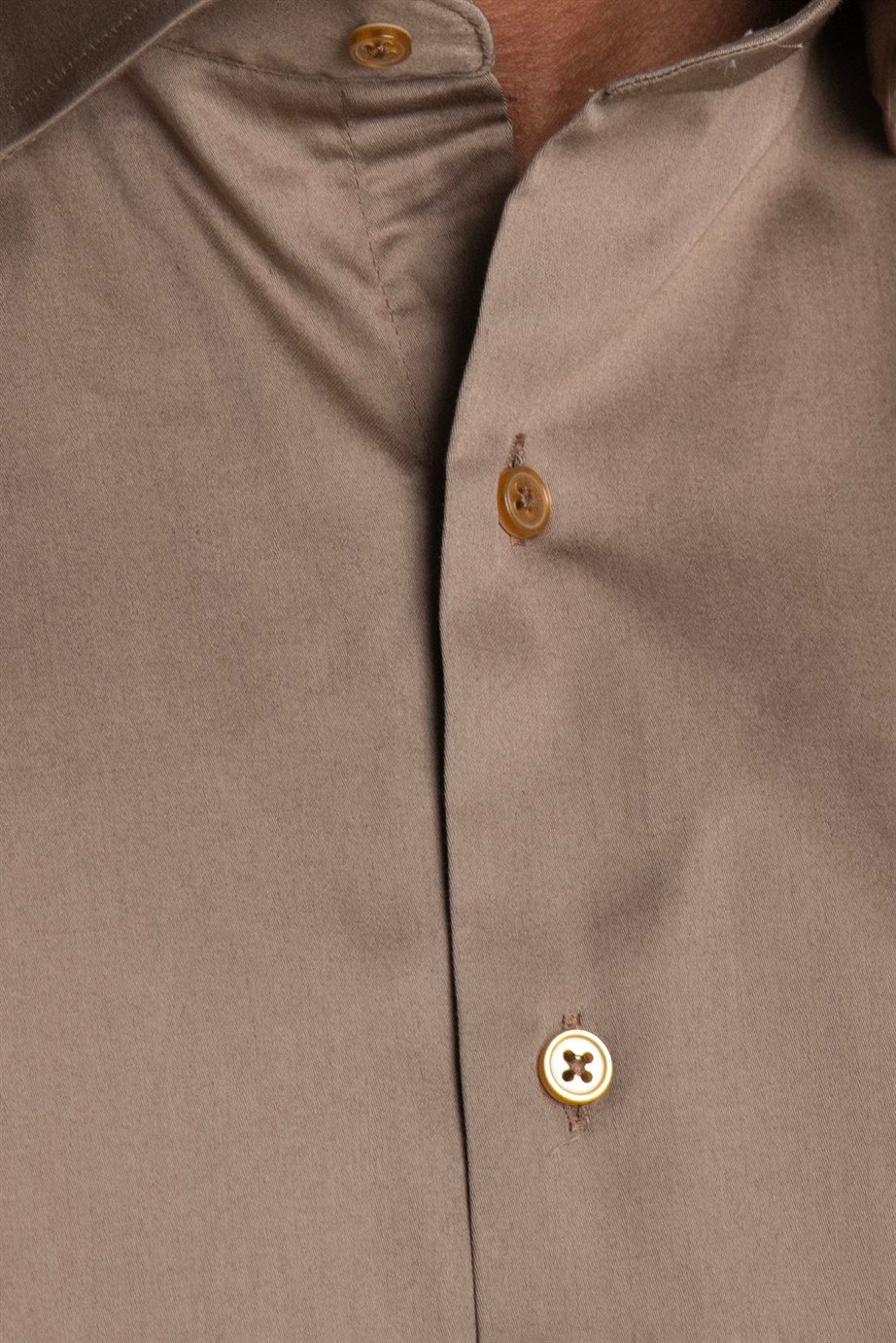 Slim Fit Koton Saten Premium Seri Erkek Gömlek