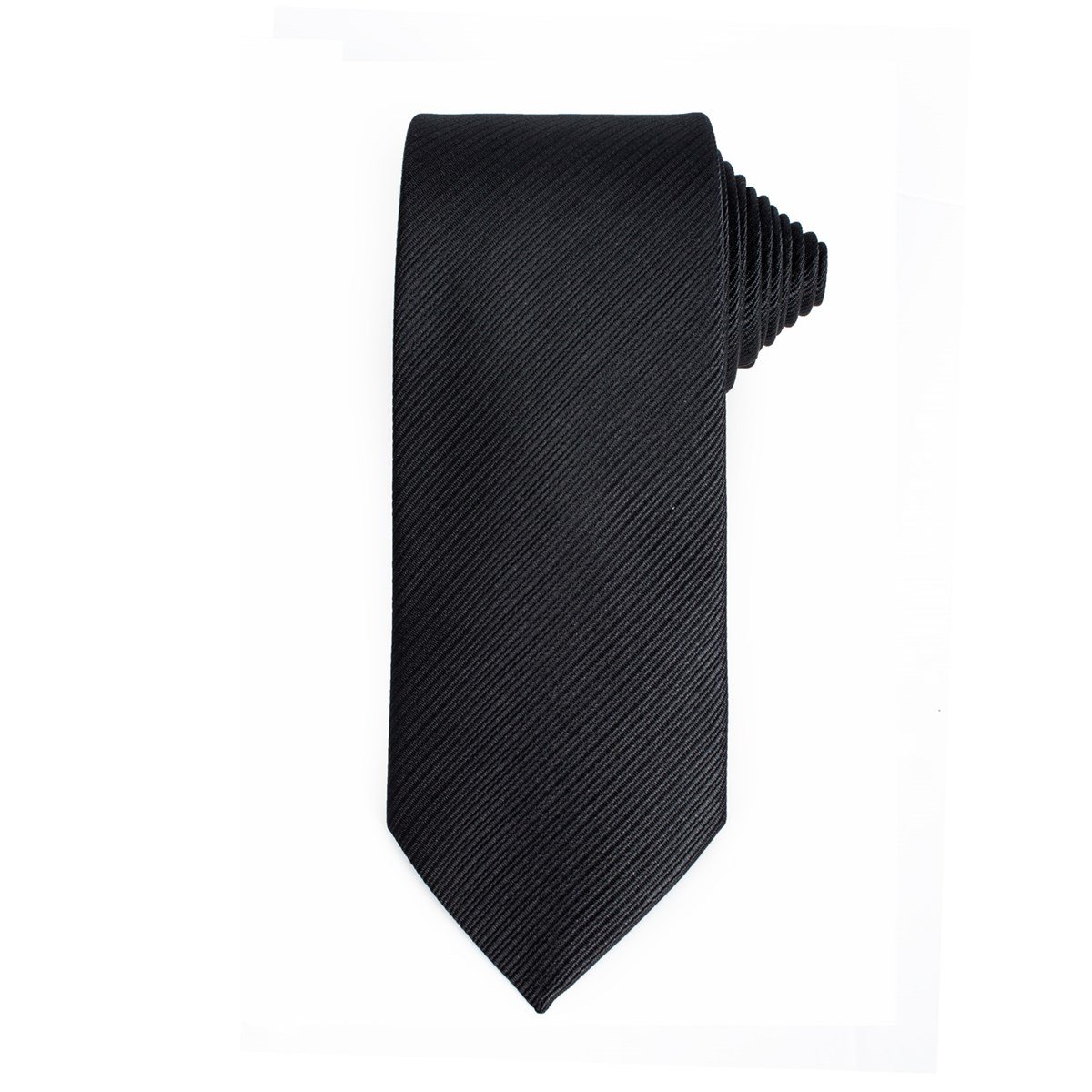 TIE PLAIN RIBBED -   KRAVAT TIE