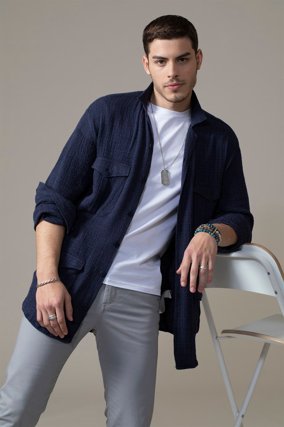 JACKET  HOLEN   HIRKA SLIM FIT SUMMER SEASON